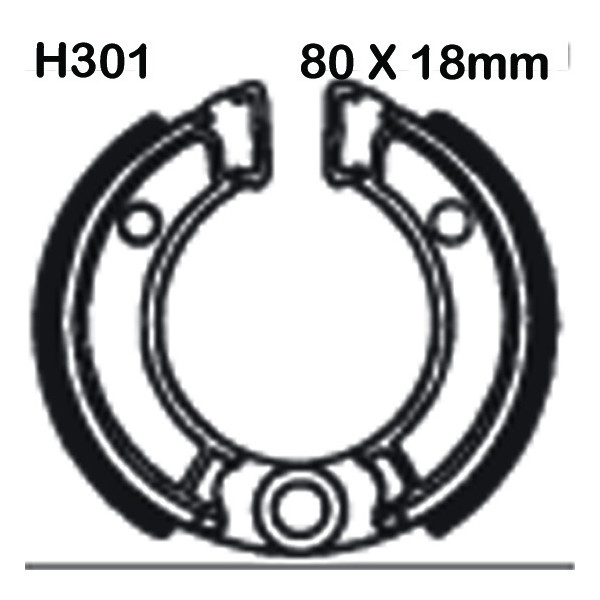EBC EBC Brake Shoes H301